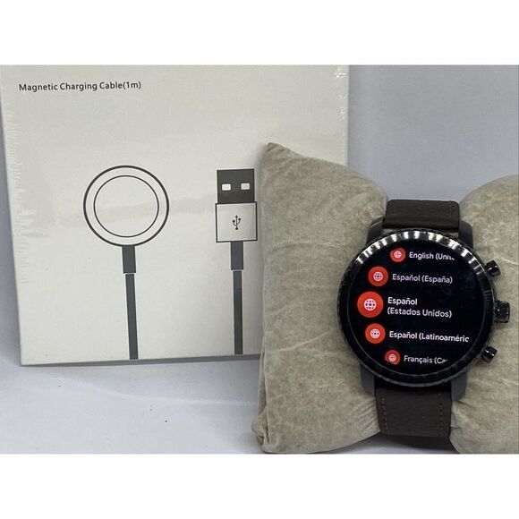 Fossil Gen 3 Authentic Genuine Smart Watch Custom Band FTW4005 CR606 - Picture 1 of 12